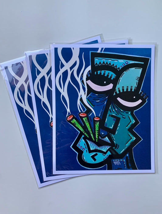 Triple Stoner Print